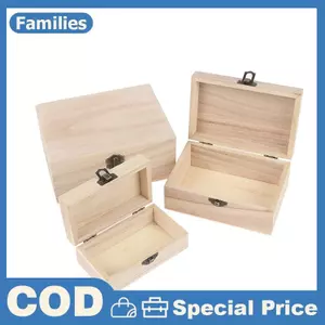 Hộp đựng đa năng bằng gỗ có nắp Hộp đựng đồ trang sức Trang trí nội thất