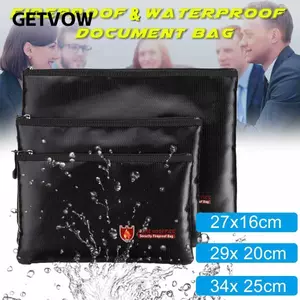 GETVOW Secret File Fire & Water Resistance Túi đựng đồ chống nước tại nhà di động
