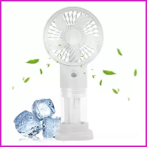 Quạt Mister Quạt Di Động Có Thể Gập Lại Quạt Cá Nhân Có Xịt Sương Làm Mát Không Khí Có Thể Gập Lại Có Thể Sạc Lại Cho Cắm Trại lyuvn