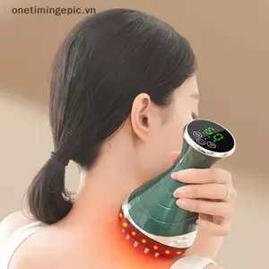 VFZ Điện Kinh Tuyến Bàn Chải Chống Cellulite Gua Sha Máy Mát Xa Toàn Thân Vibrate Microcurrent Hotpress Cạo Lymphatic Thoát Nước Chăm Sóc OTE