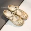 cross Ballet Hole Shoes Nữ Mùa Hè Đi Biển Chống Trơn Trượt Thoáng Khí Mặc Ngoài Y Tá Sandal Ballet