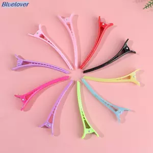 Bluelover 10 Cái / bộ Chuyên Nghiệp Cơ Bản Kẹp Tóc Cắt Salon Tạo Kiểu Tóc Mới