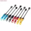 Trung tâm bánh xe trục xe đạp CODECOVED, phía sau trung tâm xe đạp siêu nhẹ 135mm Cần tháo nhanh, Phát hành nhanh Bánh trước chịu nhiệt độ cao Bánh xe đạp 100mm Cần tháo nhanh xe đạp