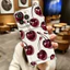 Màu Hồng Anh Đào Nơ Trái Tim Tình Yêu Dành Cho Iphone 15 14 13 12 Pro Max 15 Plus Ốp Lưng Đựng Thẻ Ảnh Ví Silicon Chống Sốc Không Khí Bảo Vệ Góc TPU Mềm
