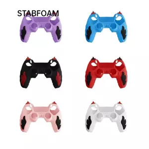 STABFOAM cho da điều khiển PS5, tay cầm chơi Game bằng silicon chống trượt, Vỏ bảo vệ hấp thụ sốc công thái học siêu mỏng đầy màu sắc cho phụ kiện trò chơi PlayStation 5