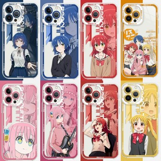 Ốp Lưng Cho Xiaomi Redmi Note 15 14 13 Pro Plus Note15 Note14 4G 5G Vỏ Anime Bocchi The Rock Trong Suốt TPU Chống Va Đập Mềm Chống Sốc