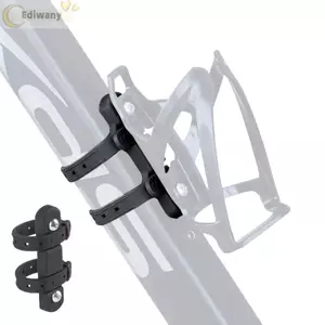 Bộ chuyển đổi lồng chai nước xe đạp EDIWANY, Dây đeo đàn hồi silicon Dây đai lồng chai nước, Dễ dàng lắp đặt đầy màu sắc Không khoan Đa năng Phù hợp với ấm đun nước Đế chuyển đổi xe đạp đường trường