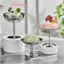 Cốc Salad Inox Cấp Thực Phẩm Cốc Kem Cốc Cốc Retro Món Tráng Miệng Bát Trái Cây Sữa Chua Sona Bát Dụng Cụ Nhà Bếp Gia Đình