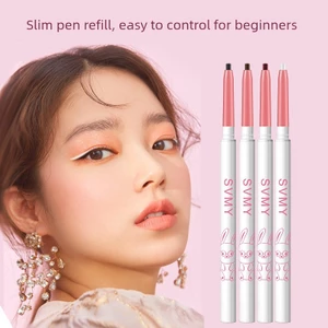 cọ kẻ mắt eyeliner chuốt mắt mascara bút kẻ mắt dạng chì Đề xuất Bút Kẻ Mắt Loại Bút Chì Nhanh Khô Chống Thấm Nước Chống lem Đầu Cứng Tự Nhiên Tất Cả Trận Đấu Beg