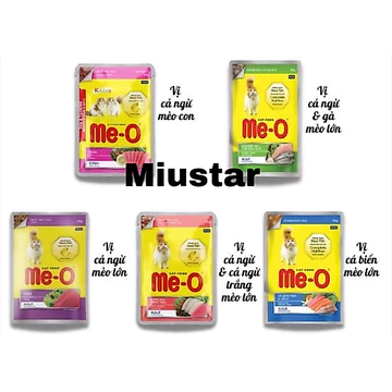Pate mèo Me-o 80g - Pate cho mèo con, mèo lớn đầy đủ dinh dưỡng