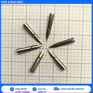 Combo 10 Ngòi Mài Đầu Hạt Gạo Siêu Êm Trơn Chuyên Dụng Cho Nhiều Dòng Bút Máy. Nét Chữ 0.38mmCombo 10 Ngòi Mài Đầu Hạt G
