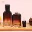 PNPIA- 30 / 50 / 100ml Gradient Brown Du Lịch Lotion Bơm Chai Lash Dầu Gội Cho Nước Rửa Tay Nhựa Lỏng Xà Phòng Rỗng Chai Có Thể Đổ Lại