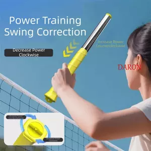 DARON Vợt Swing Trainer, Hướng dẫn thực hành di động Hỗ trợ đào tạo cầu lông, Thiết bị chỉnh sửa điện cầm tay nhẹ thoải mái Dụng cụ chỉnh sửa cầu lông
