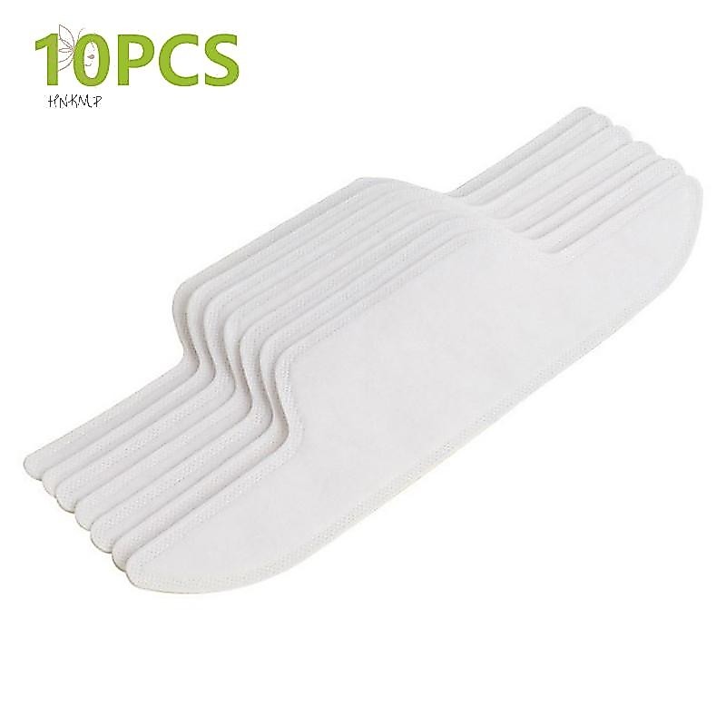 Hnkmp 10 Miếng Dán Chống Bẩn Cổ Áo Sơ Mi Cổ Dán Miếng Dán Chống Bẩn Dùng Một Lần.