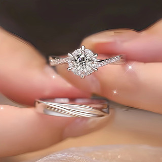 Moissanite Engagement Ring by globe_timeless_shop3.vn