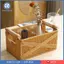 Giả Mây Giỏ Chứa Đồ Đa Năng Trang Trí Nhà Tay Cầm Bằng Gỗ Chắc Chắn Khung Sắt Chắc Chắn Nhà Tổ Chức Đồ Chơi