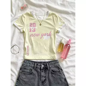 Quần áo mùa hè, Trang phục nữ, Áo nữ, Áo tank top thường ngày, Áo thời trang, Áo đi nghỉ mát, Áo màu vàng kem, Áo phong