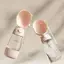 Bình nước cho chó ngoài trời 350ml Cốc uống nước cho thú cưng ăn chống rò rỉ di động để đi bộ đường dài và đi bộ [VN]
