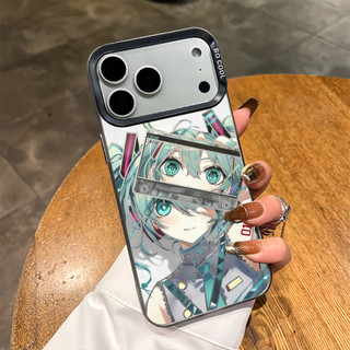 Dành cho iPhone 17 Pro Max 16 Pro / 15 14 13 12 11 XS Max "Hatsune Miku" Vỏ điện thoại mờ cứng / iPhone 12 11 X Xr 7 8 SE Vỏ mềm chống sốc Vỏ iPhone
