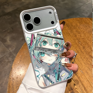 Dành cho iPhone 17 Pro Max 16 Pro / 15 14 13 12 11 XS Max "Hatsune Miku" Vỏ điện thoại mờ cứng / iPhone 12 11 X Xr 7 8 SE Vỏ mềm chống sốc Vỏ iPhone
