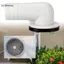 GCDHome Right-angel Điều Hòa Không Khí Thoát Nước Kết Nối Dòng Chảy Khớp Thoát Nước Phụ Kiện Điều Hòa Không Khí Thoát Nước Công Cụ HOT