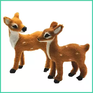 Mini Tuần Lộc Các Bức Tượng Nhỏ Sika Hươu Tượng Đồ Trang Trí Fawn Các Bức Tượng Nhỏ Trang Trí Nhà Hươu Trang Trí Trong Nhà sonlekvn