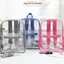 Ba lô nhựa PVC IAPPORTUNIA, Ba lô trong suốt thiết kế sang trọng dung tích lớn, Ba lô có thể nhìn thấy được Đồ thể thao ngoài trời