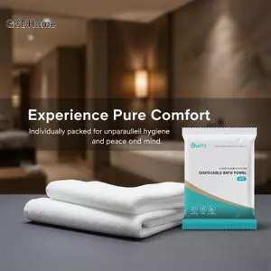 GCDHome 5 / 10 Chiếc Khăn Tắm Thi Dùng Một Lần Độc Lập Phân Phối Di Động Du Lịch Khách Sạn Đi Biển Khăn Thẩm Mỹ Viện Đồ Dùng Tắm HOT