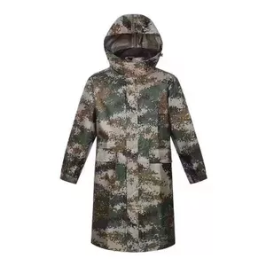 Áo mưa hai lớp dài một mảnh dày dặn đi bộ đường dài có tay áo Áo mưa Unisex dành cho người lớn không thấm nước