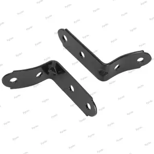PYCOU 2 Hộp Găng Tay Bộ Dụng Cụ Sửa Chữa Bản Lề, Chống Ăn Mòn Chống Rỉ Sét Hộp Găng Tay Nắp Bản Lề Giá Đỡ, Sắt 8 Phù Hợp Với Tự Gắn Vít Hộp Găng Tay Bản Lề Giá Đỡ Sửa Chữa