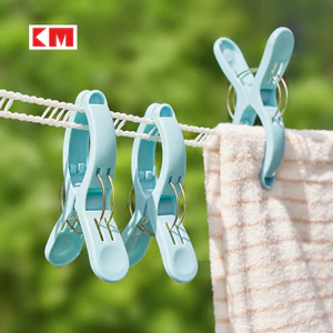 KM 1123 Hộ Gia Đình Chống Gió Nhựa Kẹp Quần Áo Sấy Chăn Kẹp Đa Năng Quần Áo Sấy Kẹp Mạnh Mẽ Cố Định Kẹp 1EAS