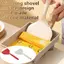 Thìa Silicon Bánh Pancake Xẻng Omelette Thìa Turner Cho Trứng Cá Pancake Không Sti Rộng Mềm Pizza Xẻng Dụng Cụ Cạo Nhà Bếp VN
