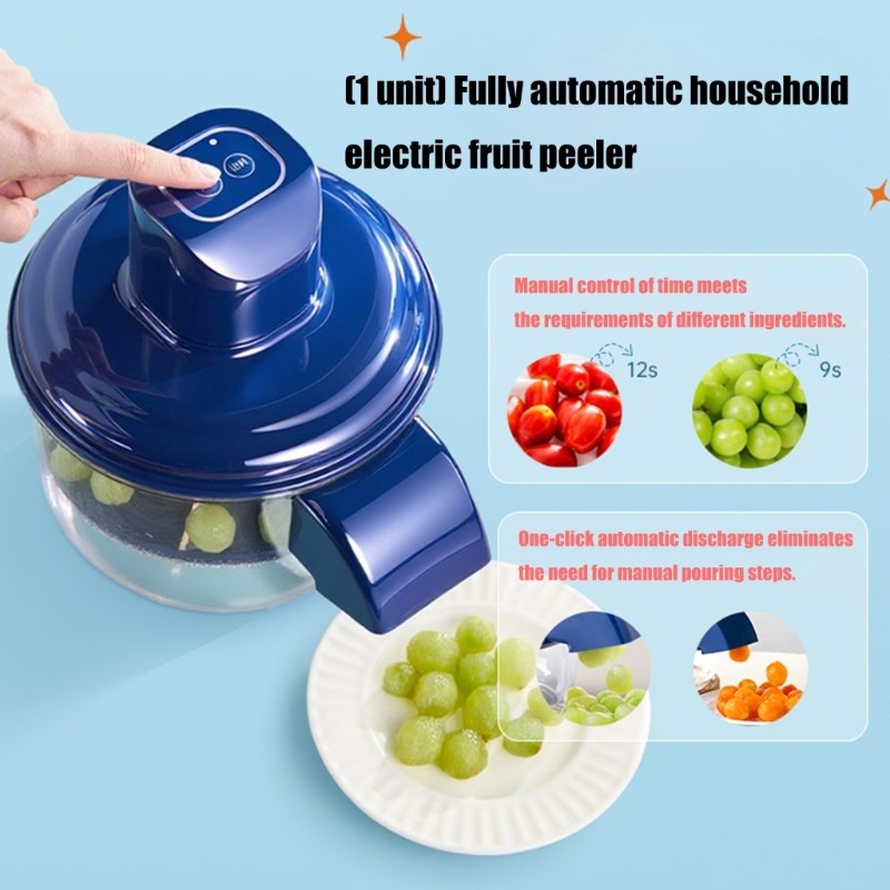 Máy gọt vỏ điện đa năng Kool Máy gọt vỏ nho Dụng cụ nhà bếp gia dụng
