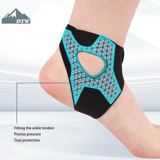 DTW 1Pc Siêu Mỏng Mắt Cá Chân Nẹp Dây Buộc Ổn Định Tendons Chuyển Động Mắt Cá Chân Cố Định Nẹp Ngăn Ngừa Bong gân Mắt Cá Chân Thể Thao