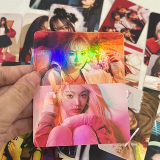 Lomo Card Kpop Hologram I.VE Fanmade Lomo Card Bo Góc Hộp 30 Tấm Timo QT121