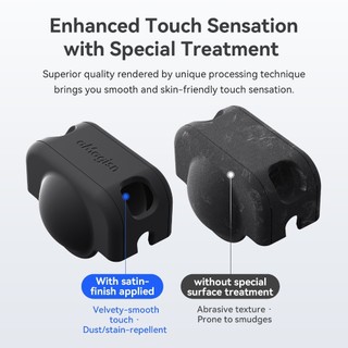 Dành cho DJI OSMO 360 Vỏ bảo vệ ống kính Vỏ bảo vệ silicon Chống rơi, chống mài mòn, chống địa chấn Phụ kiện bảo vệ máy ảnh thể thao DJI
