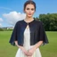 Khăn choàng mềm OUSXA, Áo choàng voan phong cách thanh lịch Sheer, Áo choàng cưới thiết kế nhẹ cổ điển
