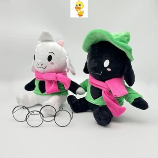 PLUS✨Ralsei Plush Doll✨Deltarune Ralsei Plushie Búp Bê Dễ Thương Deltarune Không Có Mũ Sang Trọng Đồ Chơi Ngựa Ralsei Trang Phục Ông Đồ chơi nhồi bông thú vị Tenna Plushy dành cho trẻ em Quà tặng sinh nhật Quà tặng trao đổi tiệc