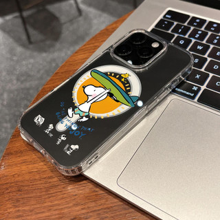 Ốp lưng bảo vệ trong suốt họa tiết Snoopy cho iPhone 11 12 Pro 13 Pro Max 15 Pro Max 14 16 Pro 16 Plus 17 Air 17 Pro 17 Pro Max