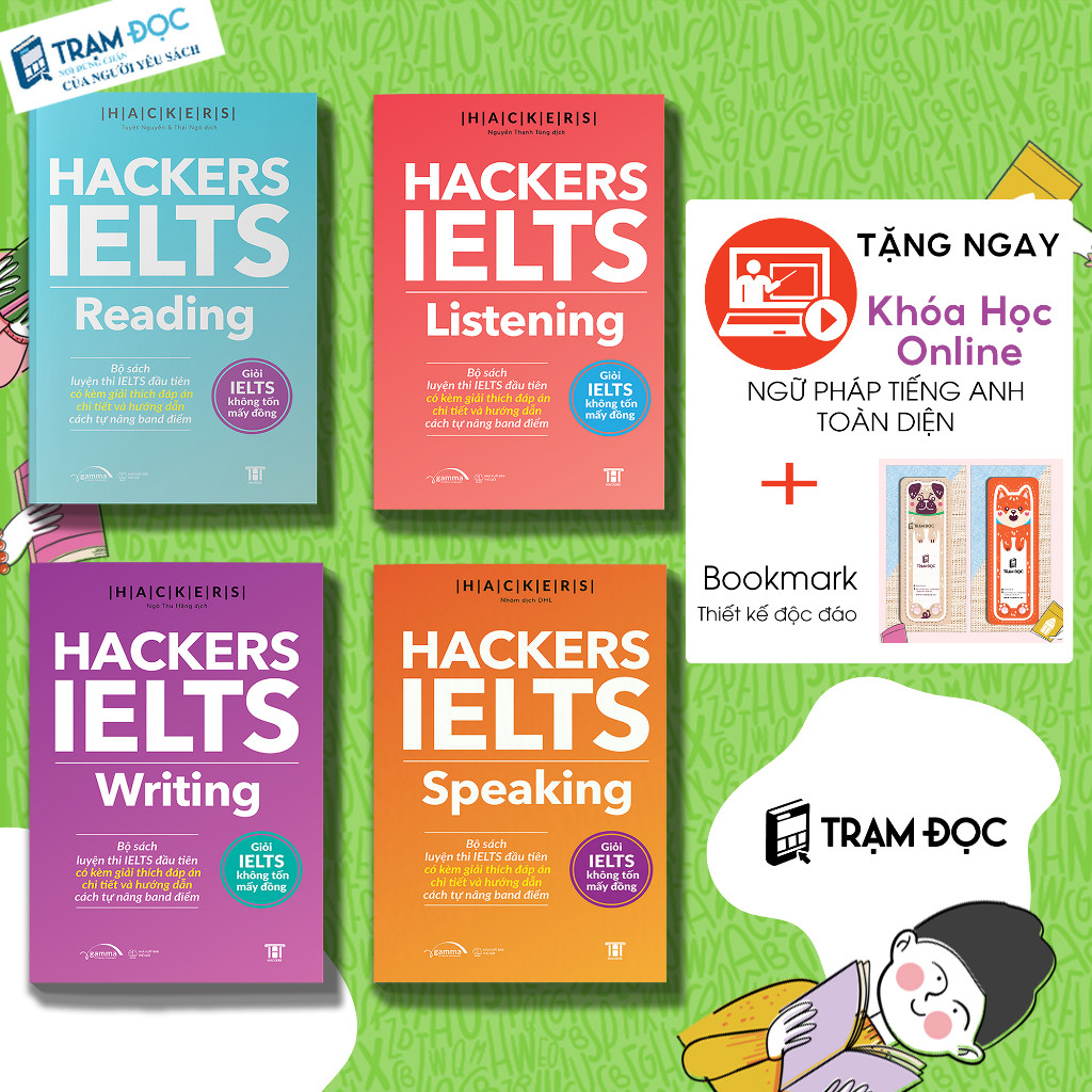 sách - hackers ielts: reading giá tốt Tháng 6, 2026 | Mua ngay