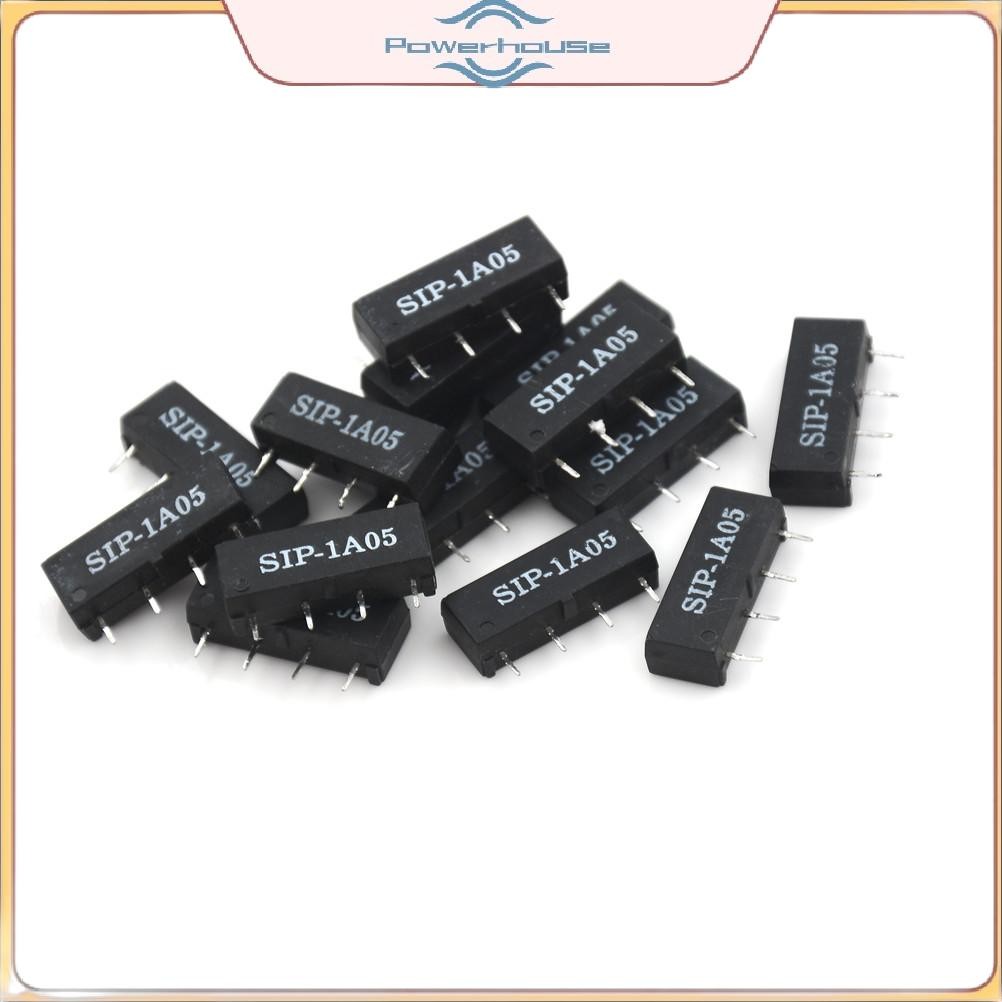 ĐIỆN Mới 20 chiếc 5V Rơle SIP-1A05 Reed Relay 4PIN cho PAN CHANG Rơle.