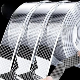WEAVELYF Keo hai mặt siêu mạnh, Băng dính lưới chống nước được nâng cấp, Dải băng không dấu vết có thể tháo rời 1 / 2mm