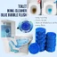 10 Chiếc XANH Vệ Sinh Bát Bụi Kháng Khuẩn Tự Động Xả Bong Bóng Xanh Viên Vệ Sinh Hộ Gia Đình Cuci Jamban