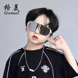 Kính Mát Thể Thao Trẻ Em Chống Gió, Phong Cách Phương Tây, Dùng Ngoài Trời Cho Bé Trai Bé Gái