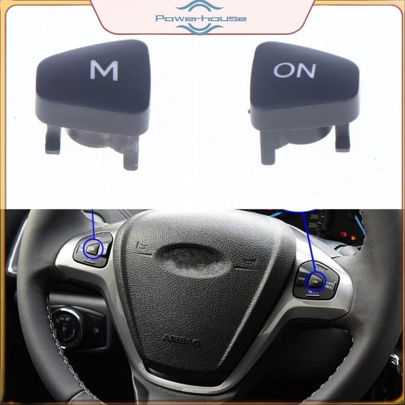 ĐIỆN 1 Chiếc Điều Khiển Hành Trình M ON Nút Cho Hộ tống Fiesta MK7 MK8 ST Ecosport 2013 - 2015 Nút Vô Lăng Âm Lượng Âm Thanh Ô Tô.