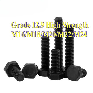 Bulong lục giác ngoài 12.9 cấp, ốc inox  lục giác ngoài M16 / M18 / M20 / M22 / M24 * L30-150mm [LXY-CB-1]