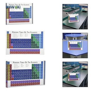 Acrylic Bảng Tuần Hoàn Yếu Tố Trang Trí Nhà Nhiều Màu Sắc Sáng Tạo Để Bàn Trang Trí Hóa Học Quà Tặng Cho Trẻ Em Học Sinh Trẻ Em