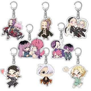 Anime Figure Tokyo Revengers Acrylic Keychain Haitani Original Baji Keisuke Draken Cosplay Cute Keyring Fans Gifts New