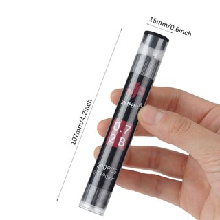 Nạp lại bút chì chì MKYCO, Dung tích lớn 0,5 / 0,7 / 0,9 / 1.3 / 2.0mm Bút chì cơ khí nạp lại, Đồ dùng vẽ phác thảo nghệ thuật đa chức năng 2B Chì bút chì cơ màu