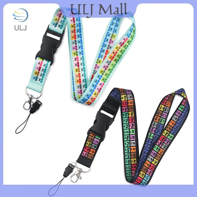 ULJ Hóa học Bảng tuần hoàn các yếu tố Dây đeo cổ Dây điện thoại.